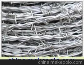 【镀锌刺绳/刺丝/带刺铁丝网】价格,厂家,图片,金属丝绳制品,安平县祥益织网厂-