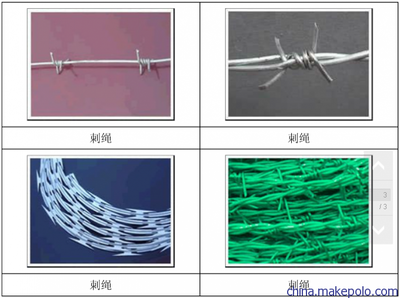【河北刺绳厂家生产各种规格PVC刺绳】价格,厂家,图片,金属丝绳制品,安平县发亿发亿钢格板厂-